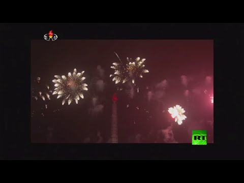 مهرجان شعبي في كوريا الشمالية بمناسبة إطلاق قمر صناعي