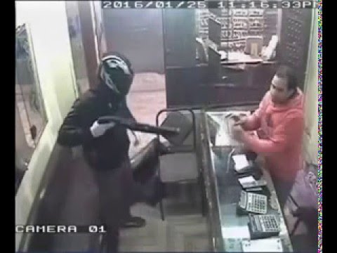 بالفيديو سطو مسلح على محل ذهب في شبرا الخيمة وإصابة مالكه