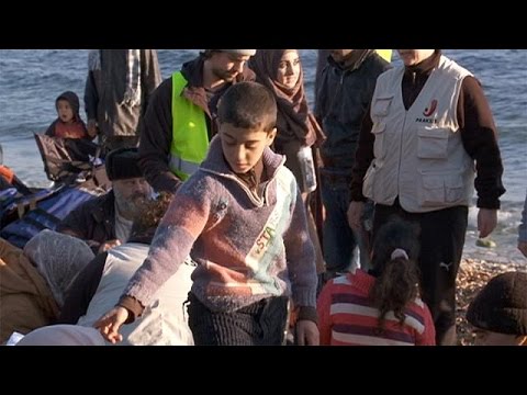 شيء من الانسانية في قلب الماساة