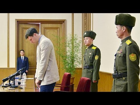 أميركي معتقل لدى كوريا الشمالية يعترف بإرتكابه عملا عدائيا