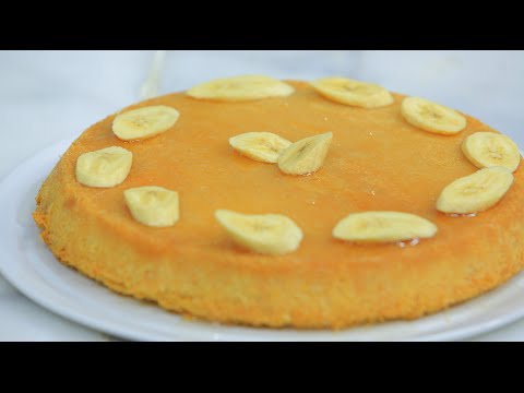 شاهد طريقة عمل كنافة بالموز والمهلبية