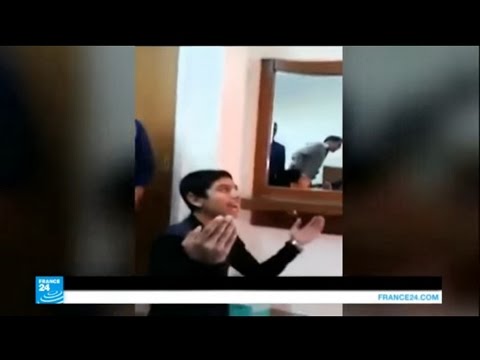 بالفيديو سجن طلاب أقباط  في مصر
