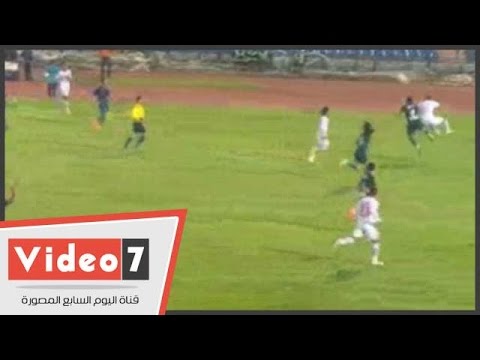 هدف اللاعب باسم مرسي الملغي في شباك إنبي