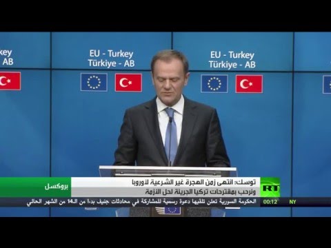 توسك يعلن عن انتهاء زمن الهجرة غير الشرعية إلى أوروبا
