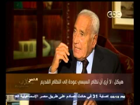 هيكل يتهم جماعة الإخوان بالفشل السياسي