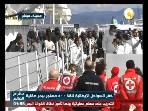 خفر السواحل الإيطالية تنقذ 500 مهاجر