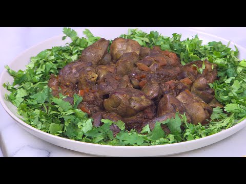 طريقة عمل كبدة دجاج بالصويا صوص