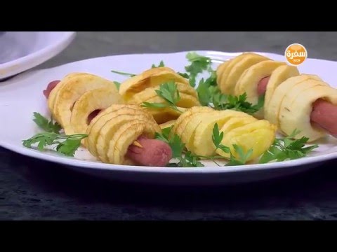 طريقة عمل بطاطس تورنيدو