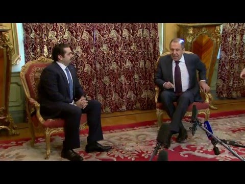سيرغي لافروف يلتقي سعد الحريري في موسكو