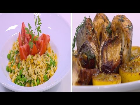 طريقة عمل سمك بوري بشرائح الليمون