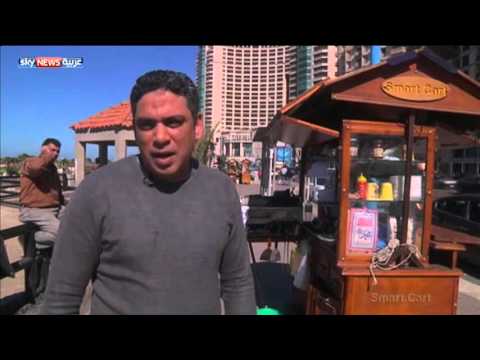 عربات بالطاقة الشمسية للباعة الجائلين في الإسكندرية