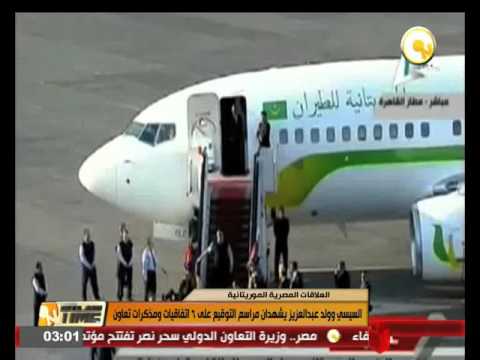 شاهد السيسي وولد عبدالعزيز يشهدان التوقيع على 6 اتفاقيات ومذكرات تعاون