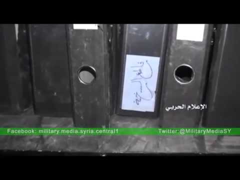 شاهد  ملفات سرية من مقرات داعش فى تدمر بعد تحريرها
