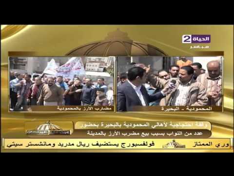 أهالي المحمودية في البحيرة ينظمون وقفة إحتجاجية
