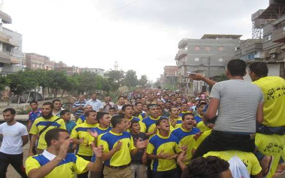   مصر اليوم - حبس 13 من مُؤيِّدي الإخوان في أحداث قرية الخياطة في دمياط