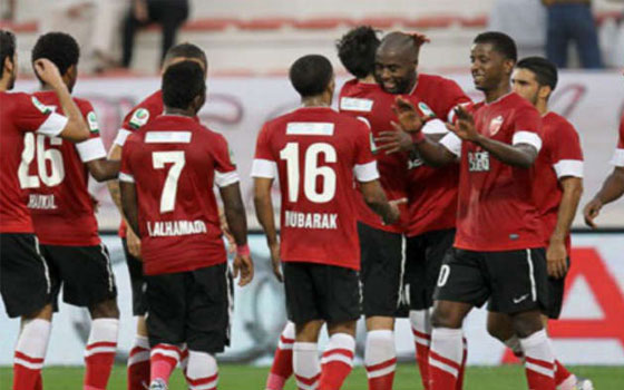   مصر اليوم - الأهلي يتوج على ملعبه في دبي بعد موافقة الظفرة على طلبه