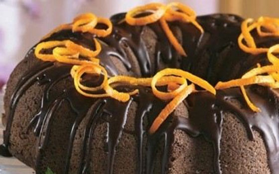   مصر اليوم - كيكة الشوكولاته بصلصة البرتقال