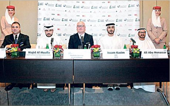   مصر اليوم - محمد بن راشد يفتتح سوق السفر العربي 2014 بمشاركة 2700 مؤسسة