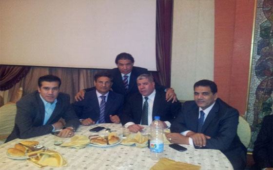   مصر اليوم - نجوم الرياضة والإعلام يحتفلون بخطوبة الغندور الصغير