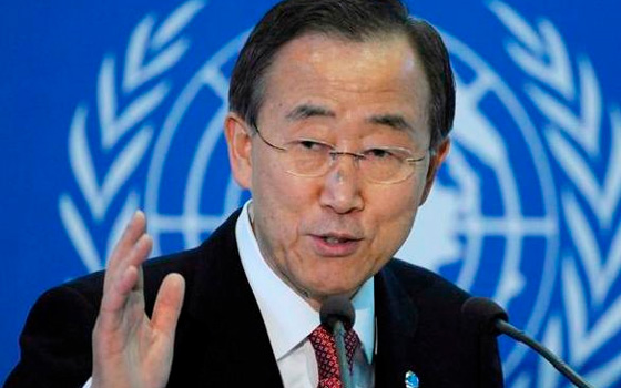   مصر اليوم - بان كي مون يدعو إلى الحفاظ على آفاق حل الدولتين في الشرق الأوسط