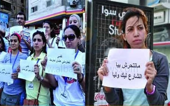   مصر اليوم - الشرطة تعتدي على متضامنات مع المحامية ماهينور المصري