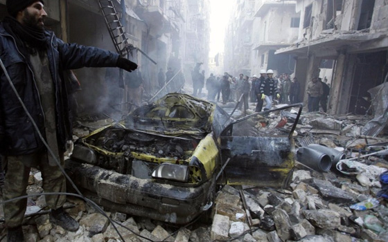   مصر اليوم - ناشطون سوريون: تجدد إلقاء البراميل المتفجرة على مناطق في حماة