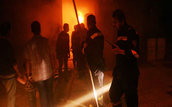   مصر اليوم - حريق في شارع كسرى والأزهر في بورسعيد دون خسائر في الارواح