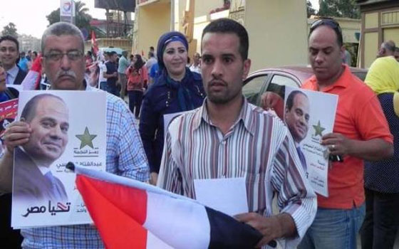   مصر اليوم - حملة دعم السيسي في سوهاج تنظم مسيرات لتأييد مرشحها