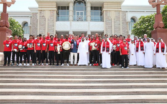   مصر اليوم - الشيخ محمد بن راشد دعا الى رفد المنتخب الإماراتي باللاعبين الجيدين والمميزين