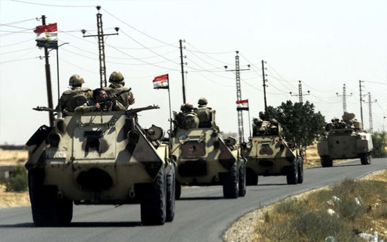   مصر اليوم - القوات المسلحة تفجر سيارة مفخخة بشمال سيناء وتقضى على تكفيريين