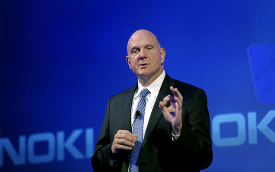   مصر اليوم - ستيف بالمير أكبر مساهمي مايكروسوفت متقدمًا على بيل غيتس