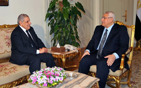   مصر اليوم - منصور ومحلب يفتتحان المرحلة الثانية من الخط الثالث للمترو