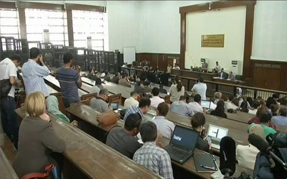   مصر اليوم - قاضي جنايات القاهرة يطرد رجل أمن من القاعة