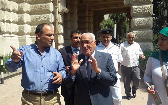 مصر اليوم - هيكل يدلي بصوته في الإنتخابات الرئاسية