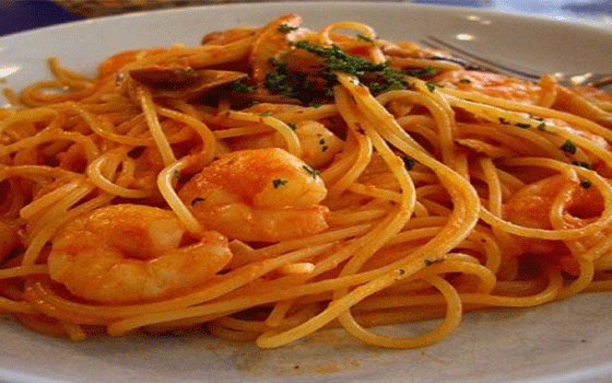   مصر اليوم - الإسباجيتي بالروبيان اللذيذ