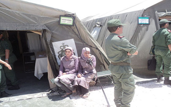   مصر اليوم - المستشفى المغربي في مخيم الزعتري يجري أكثر من 440 ألف فحص طبي للاجئين السوريين