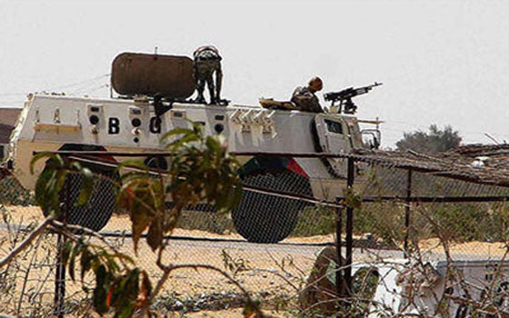 مصر اليوم - إطلاقُ نار على القوات مُتعددّة الجنسيّات في شمال سيّناء