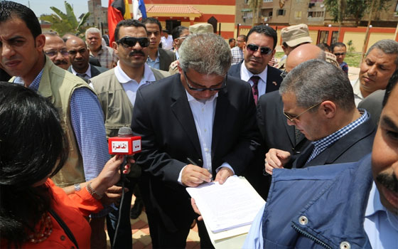   مصر اليوم - وزير الشباب ومحافظ الجيزة يفتتحان منتدى شباب إمبابة