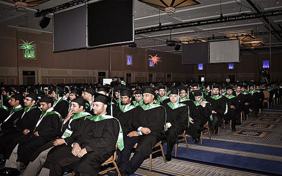   مصر اليوم - السعودية تشارك في حفل تخريج الدفعة الـ7 من المبتعثين في أميركا