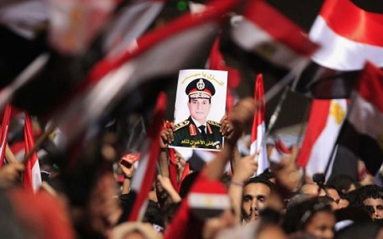   مصر اليوم - مؤتمر جماهيري لحملة السيسي في إدفو شمال أسوان