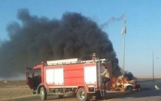   مصر اليوم - مصرع وإصابة 20 شخصًا في حادث اشتعال سيارة في سوهاج