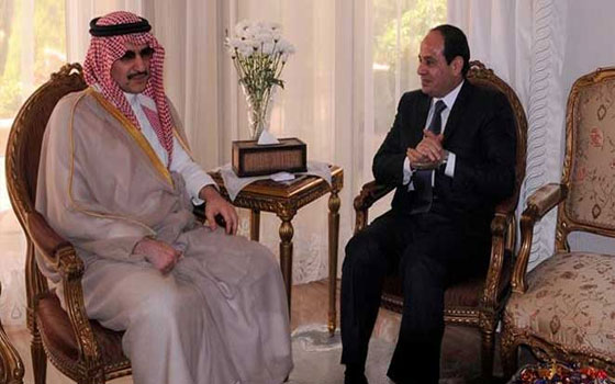   مصر اليوم - السِّيسي يستقبل الوليد بن طلال لدعم النّهوض بمستقبل البلاد