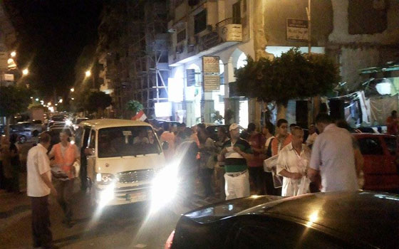   مصر اليوم - حزب التجمع يوزع صورًا للسيسي في مؤتمر دعائي في بورسعيد