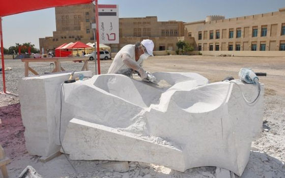   مصر اليوم - ملتقى نحت دبي 2013 يستضيف مشاركين عالميّين في الدورات المقبلة