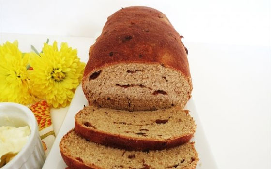   مصر اليوم - خبز الكريز والزبيب