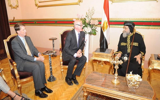   مصر اليوم - تواضروس يقول لوفد بريطانيا لو حكم مصر رئيس وطني ستنهض في زمن قياسي