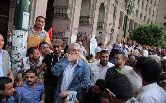   مصر اليوم - استقبال حافل من قِبل الشَّباب لصباحي في سوهاج