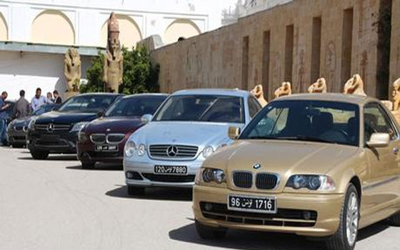 مصر اليوم - تونس تُعلن عن بيع سيَّارات بن علي في مزاد