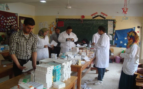   مصر اليوم - حزب النور ينظم قافلة طبية لقرية أبو مناع في مركز دشنا