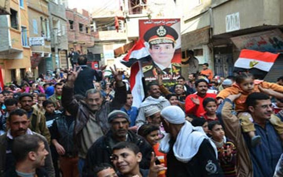 مصر اليوم - مؤتمر جماهيري حاشد في قنا لتأييد السيسي رئيسًا لمصر